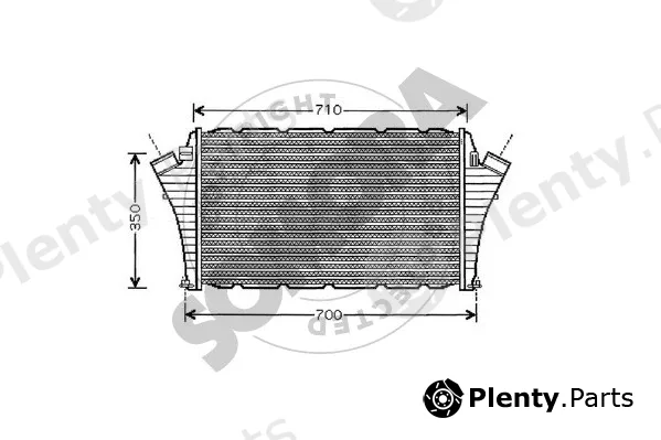 Somora 210645C — Charge Air Cooler