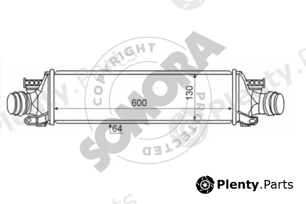 Somora 066145 — Charge Air Cooler