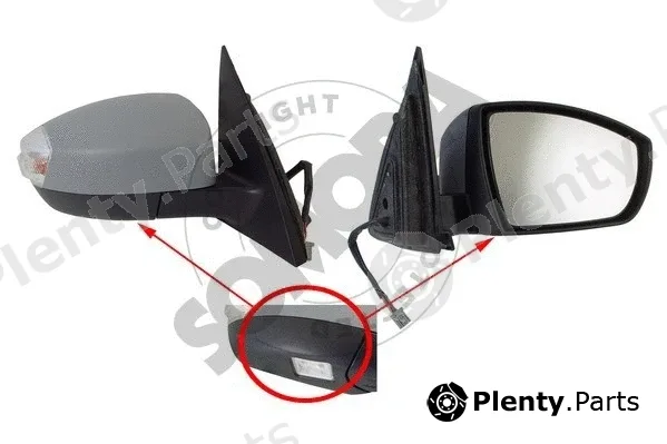 Somora 098055A — Exterior Mirror