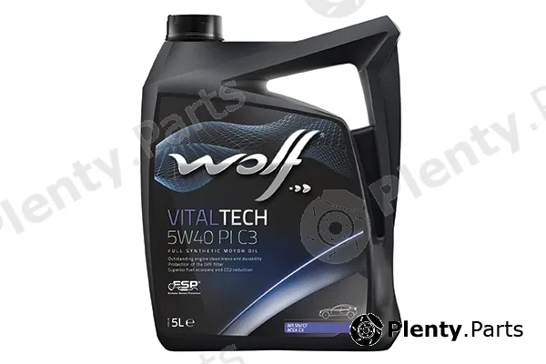 Wolf 8303012 — Engine Oil WOLF VITALTECH 5W40 PI C3