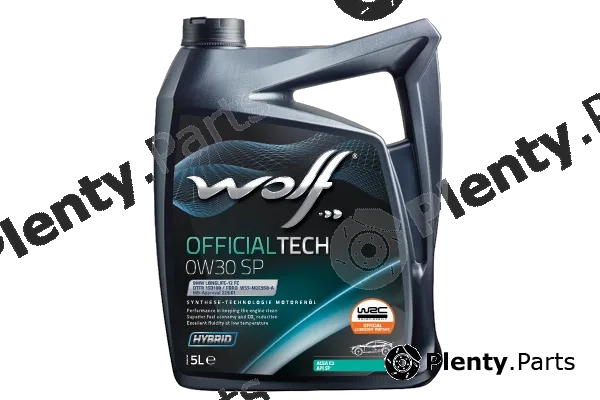 Wolf 1051990 — Engine Oil WOLF OFFICIALTECH 0W30 SP