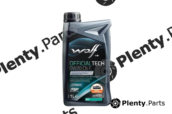 Wolf 1051987 — Engine Oil WOLF OFFICIALTECH 0W20 C6 F