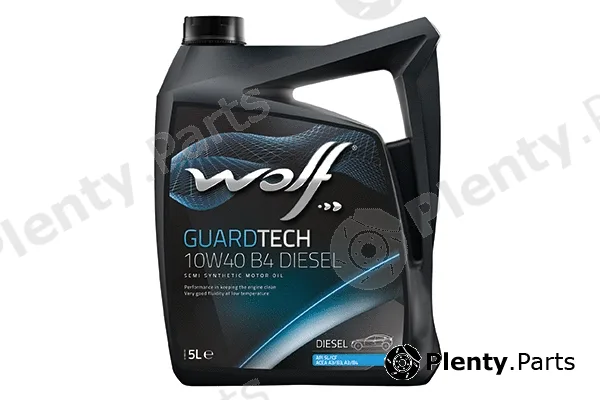 Wolf 8303913 — Engine Oil WOLF GUARDTECH 10W40 B4 DIESEL