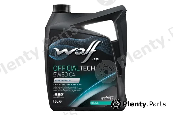 Wolf 8308512 — Engine Oil WOLF OFFICIALTECH 5W30 C4