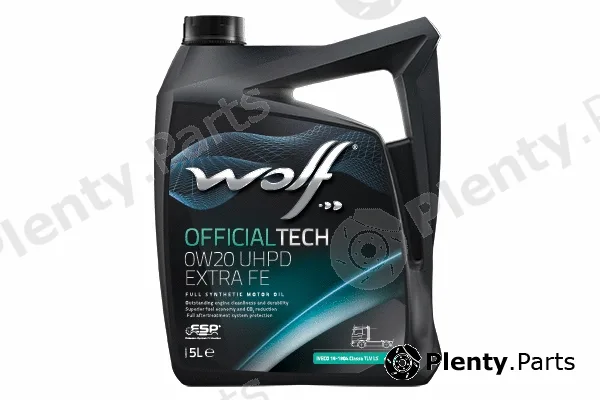 Wolf 1044432 — Engine Oil WOLF OFFICIALTECH 0W20 UHPD EXTRA FE