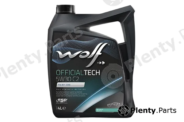 Wolf 8309014 — Engine Oil WOLF OFFICIALTECH 5W30 C2