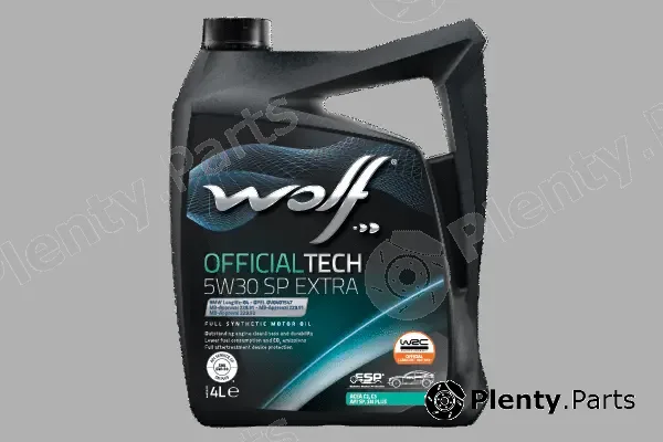 Wolf 1049359 — Engine Oil WOLF OFFICIALTECH 5W30 C3 SP EXTRA