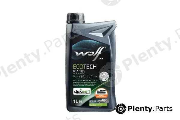 Wolf 1049900 — Engine Oil WOLF ECOTECH 5W30 SP/RC D1-3