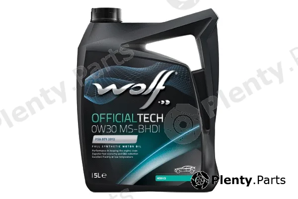 Wolf 8323591 — Engine Oil WOLF OFFICIALTECH 0W30 MS-BHDI
