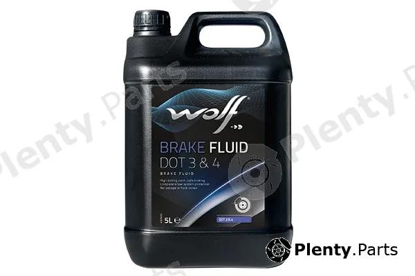 Wolf 8311482 — Brake Fluid WOLF BRAKE FLUID DOT 3&4