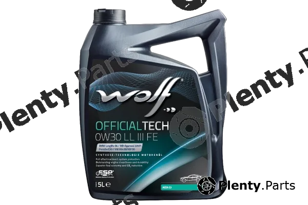 Wolf 1051975 — Engine Oil WOLF OFFICIALTECH 0W30 LL III FE