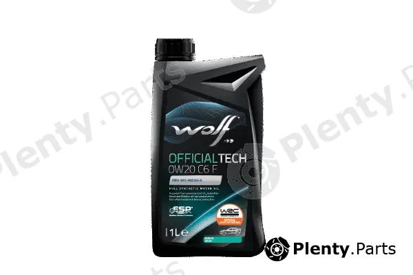 Wolf 1048794 — Engine Oil WOLF OFFICIALTECH 0W20 C6 F