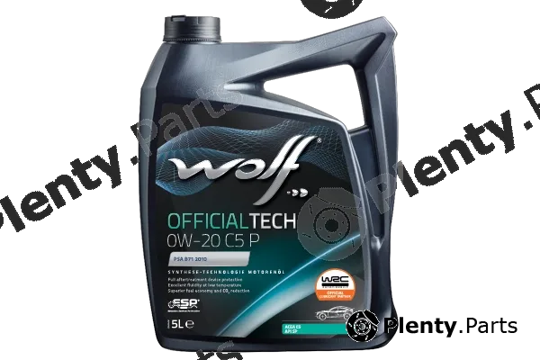 Wolf 1052080 — Engine Oil WOLF OFFICIALTECH 0W-20 C5 P