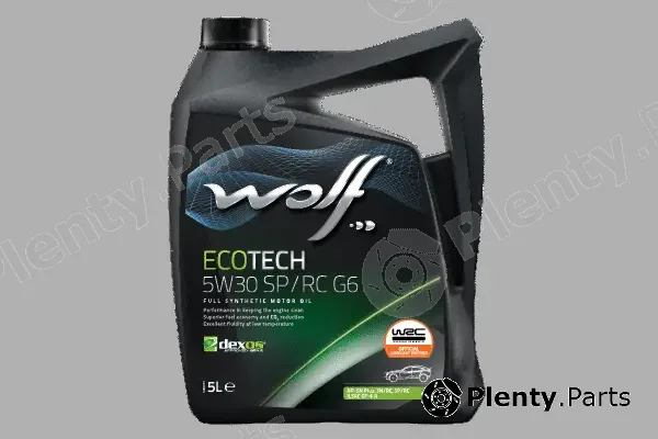 Wolf 1047293 — Engine Oil WOLF ECOTECH 5W30 SP/RC G6