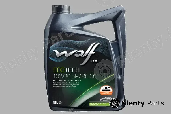 Wolf 1050233 — Engine Oil WOLF ECOTECH 10W30 SP/RC G6