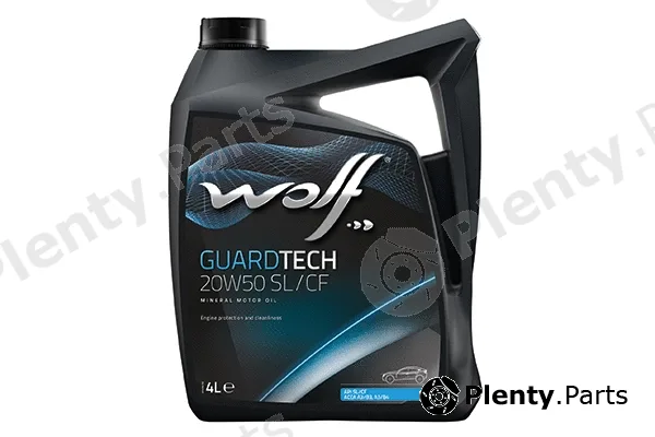 Wolf 8300714 — Engine Oil WOLF GUARDTECH 20W50 SL/CF