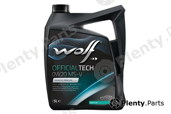 Wolf 8332715 — Engine Oil WOLF OFFICIALTECH 0W20 MS-V