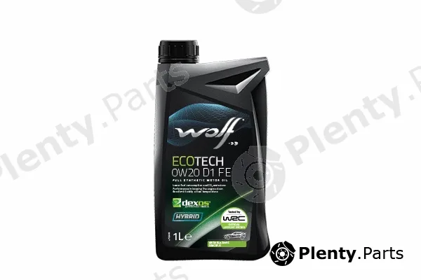 Wolf 8331640 — Engine Oil WOLF ECOTECH 0W20 D1 FE