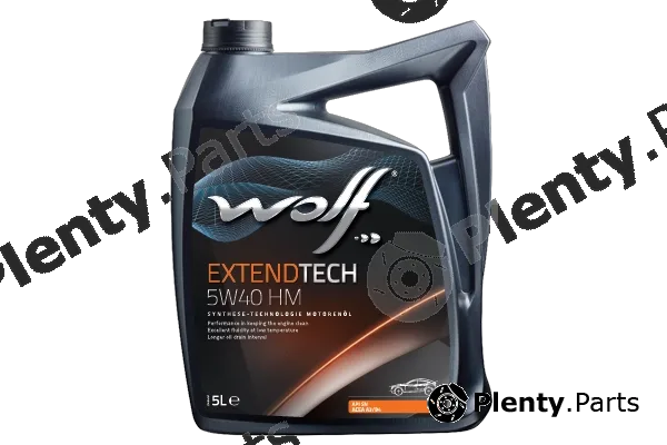 Wolf 1051958 — Engine Oil WOLF EXTENDTECH 5W40 HM