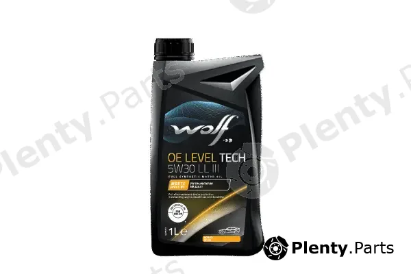 Wolf 1043892 — Engine Oil WOLF OE LEVEL TECH 5W30 LL III