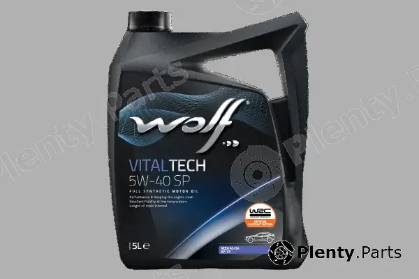 Wolf 1048901 — Engine Oil WOLF VITALTECH 5W-40 SP