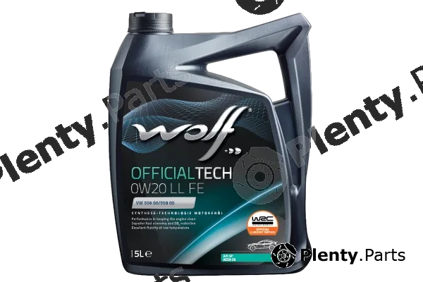 Wolf 1051978 — Engine Oil WOLF OFFICIALTECH 0W20 LL FE