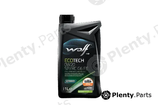 Wolf 1047257 — Engine Oil WOLF ECOTECH 0W20 SP/RC G6 FE