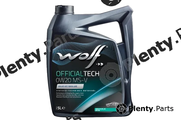 Wolf 1051972 — Engine Oil WOLF OFFICIALTECH 0W20 MS-V