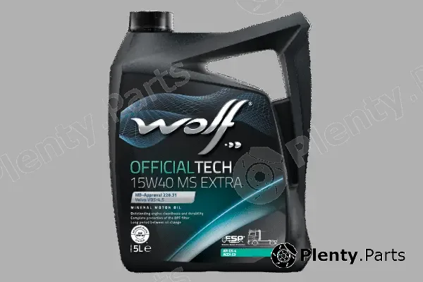 Wolf 8334856 — Engine Oil WOLF OFFICIALTECH 15W40 MS EXTRA