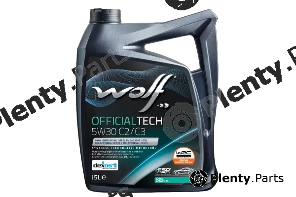 Wolf 1051981 — Engine Oil WOLF OFFICIALTECH 5W30 C2/C3