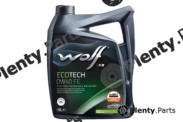Wolf 1051922 — Engine Oil WOLF ECOTECH 0W40 FE