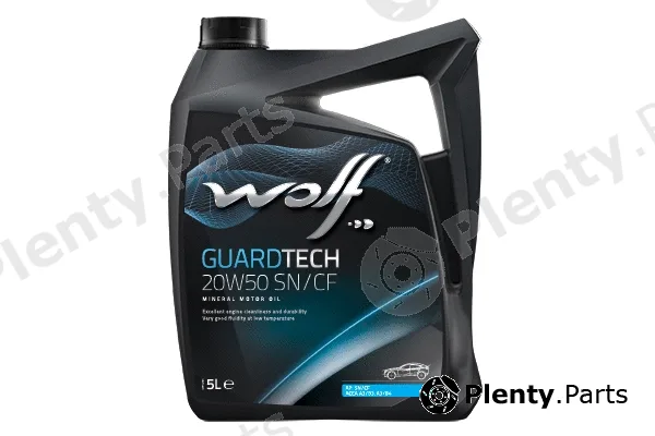 Wolf 8332180 — Engine Oil WOLF GUARDTECH 20W50 SN/CF