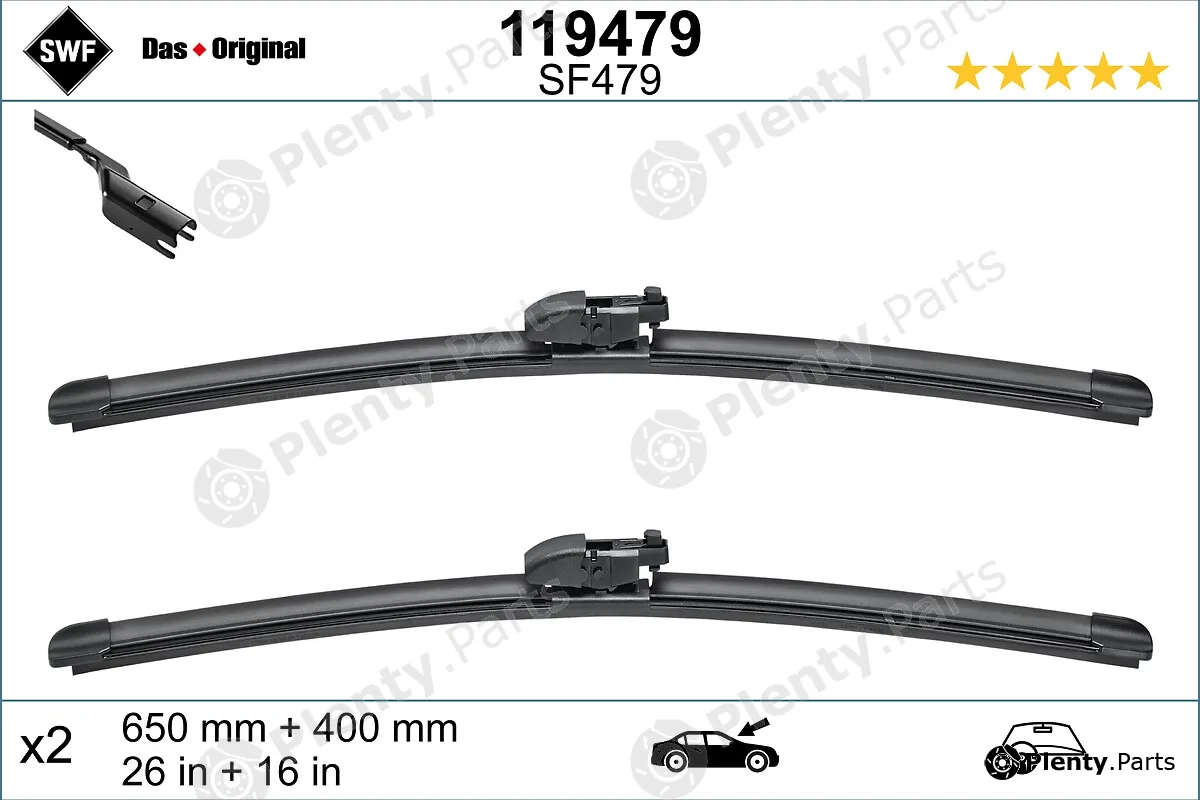 SWF 119479 — Wiper Blade DAS ORIGINAL SET