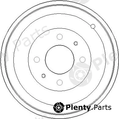 National NDR028 — Brake Drum