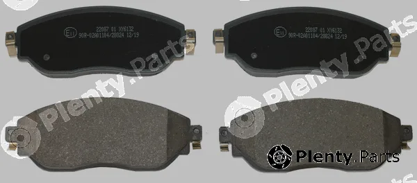 National NP2700 — Brake Pad Set, disc brake