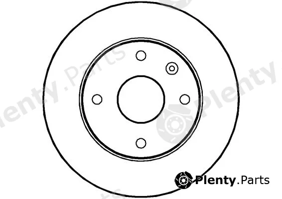National NBD1110 — Brake Disc