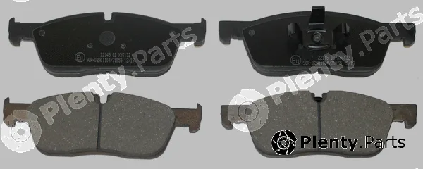 National NP2838 — Brake Pad Set, disc brake