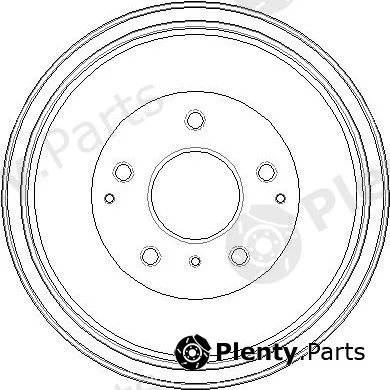 National NDR192 — Brake Drum