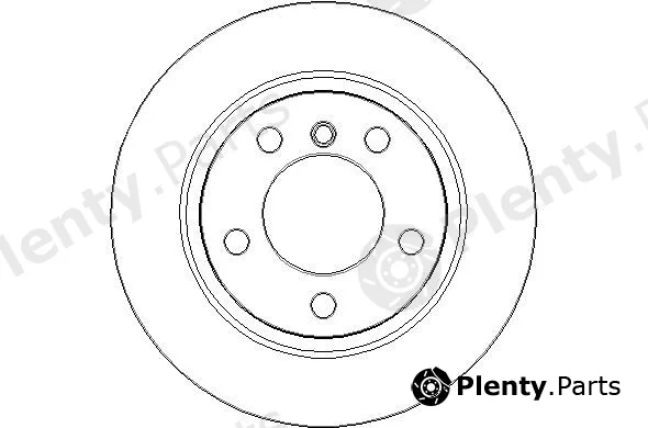 National NBD1861 — Brake Disc