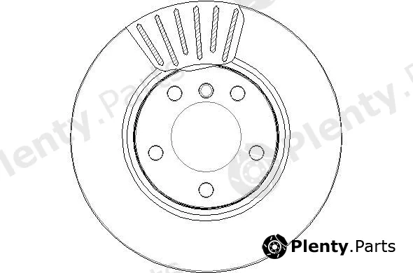 National NBD1858 — Brake Disc