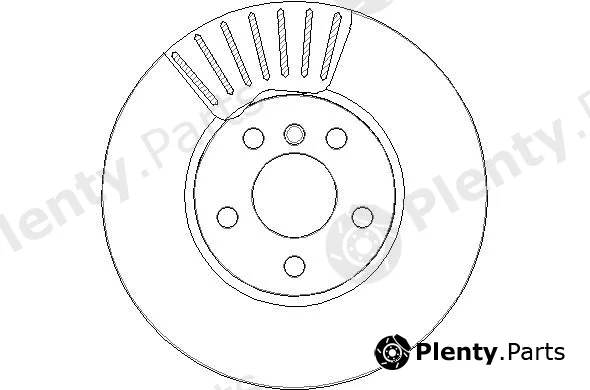 National NBD1868 — Brake Disc