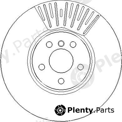 National NBD2106 — Brake Disc