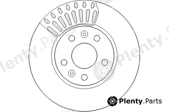 National NBD2034 — Brake Disc