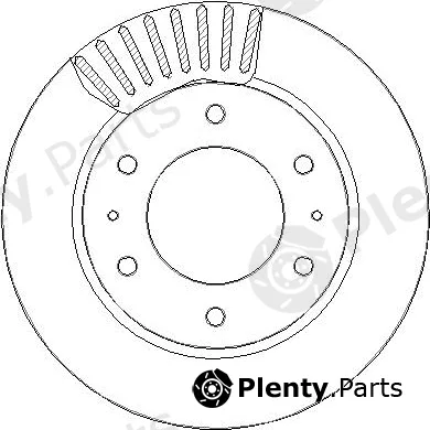 National NBD2047 — Brake Disc