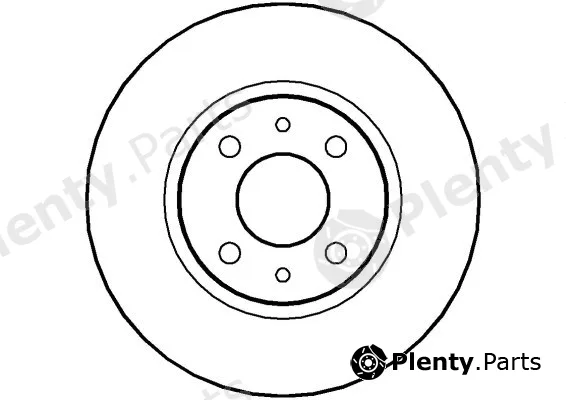 National NBD189 — Brake Disc