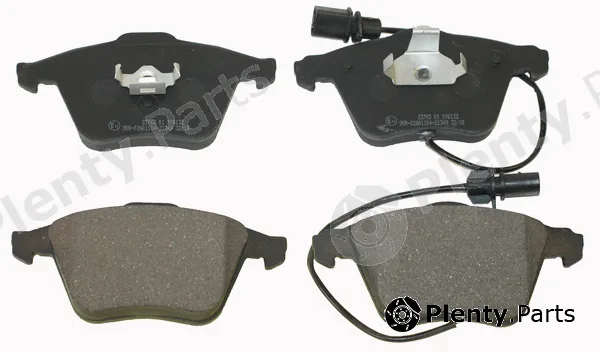 National NP2621 — Brake Pad Set, disc brake
