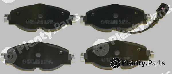 National NP2677 — Brake Pad Set, disc brake