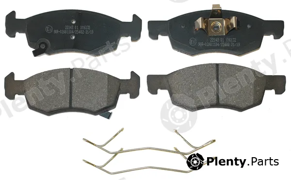 National NP2809 — Brake Pad Set, disc brake