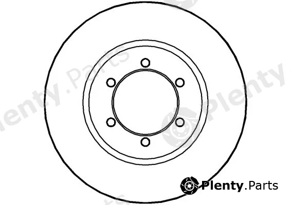 National NBD956 — Brake Disc