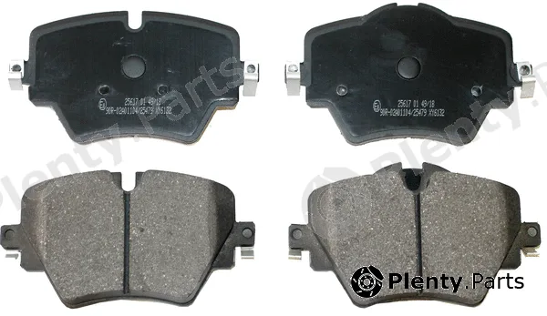 National NP2833 — Brake Pad Set, disc brake